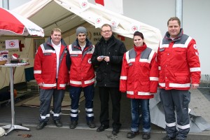 Deutsches Rotes Kreuz aus Billigheim trifft Thomas Gebhart